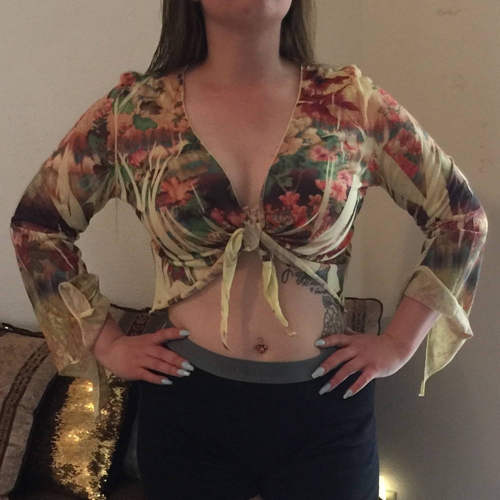 Beautiful Sheer top - Picture 2 of 8